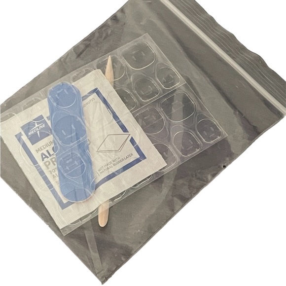 Hand Made Press On Fake Nails Size M - Picture 4 of 4